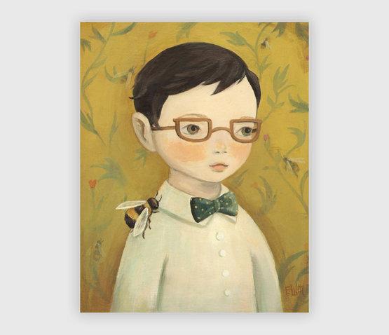 LOVE THIS! Boy and Bee Art Print from Emily Winfield Martin - shop at littlewhimsy NZ