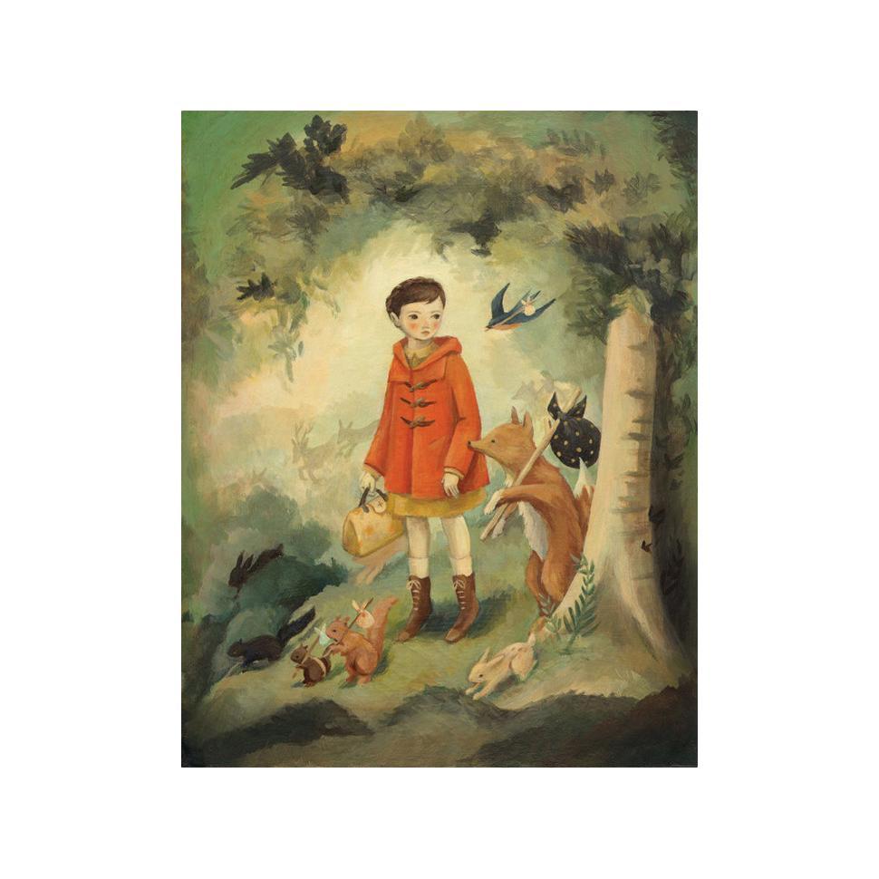 LOVE THIS! Out of the Woods (or How We Quit the Forest) Art Print from Emily Winfield Martin - shop at littlewhimsy NZ