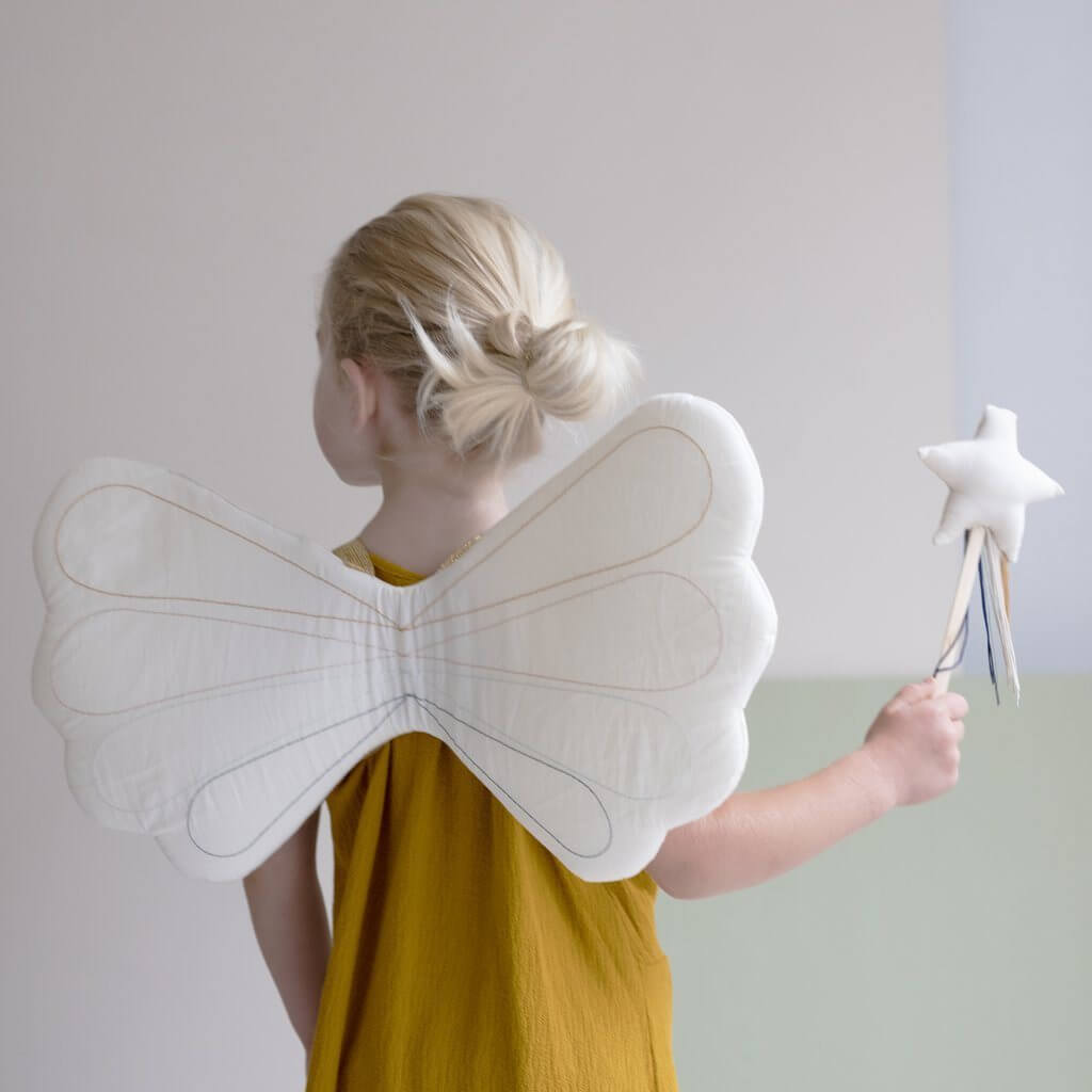 LOVE THIS! Fabelab Rainbow Dress Up Wings from Fabelab - shop at littlewhimsy NZ