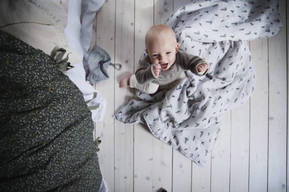 LOVE THIS! Rosemary Filled Muslin Quilt from Garbo & Friends - shop at littlewhimsy NZ