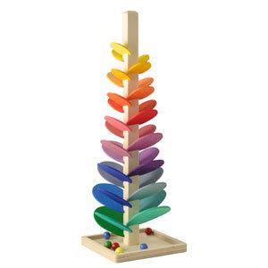 LOVE THIS! Magic Wood Marble Sounding Tree Tower - Mini from Magic Wood - shop at littlewhimsy NZ