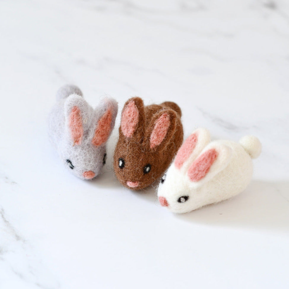 Easter Felt Rabbits - 3 Bunnies – littlewhimsy