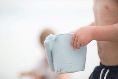 LOVE THIS! Scrunch Collapsible Bucket - Duck Egg Blue from Scrunch - shop at littlewhimsy NZ