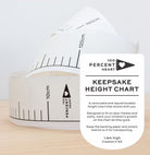 LOVE THIS! Keepsake Height Chart Decal from 100 Percent Heart - shop at littlewhimsy NZ