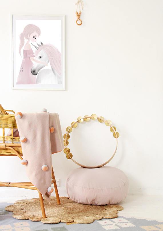 LOVE THIS! Ivy and Miss Unicorn Print from My Hidden Forest - shop at littlewhimsy NZ