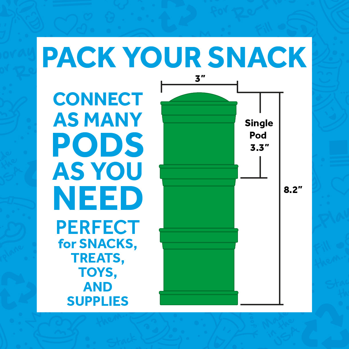 Re-Play Snack Stack – littlewhimsy