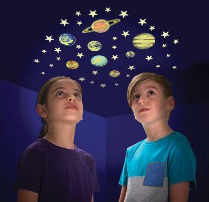 LOVE THIS! Glow Stars and Planets from The Original Glowstars - shop at littlewhimsy NZ