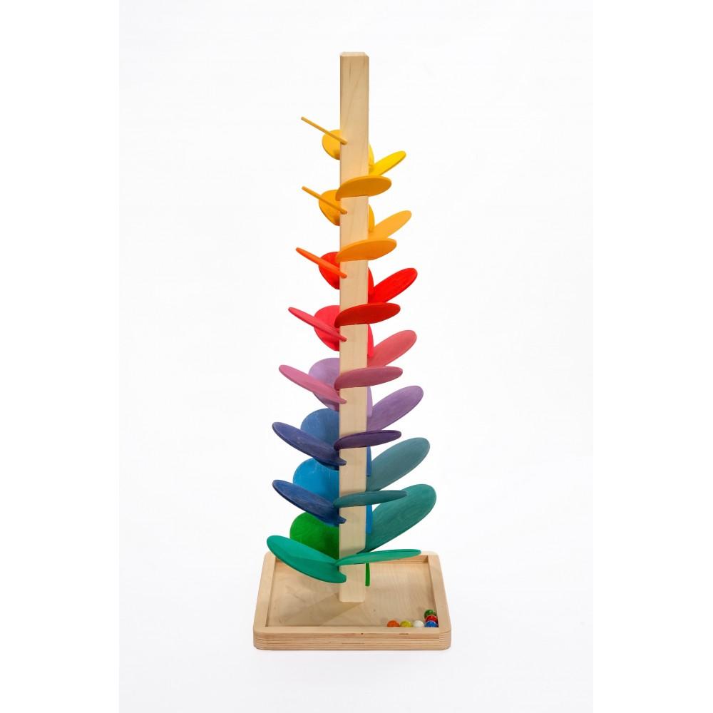 LOVE THIS! Magic Wood Marble Sounding Tree Tower - Medium from Magic Wood - shop at littlewhimsy NZ