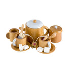 LOVE THIS! Iconic Toy - Wooden Tea Set from Make Me Iconic - shop at littlewhimsy NZ