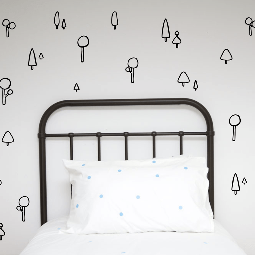 Wall Decals - Trees Round – littlewhimsy