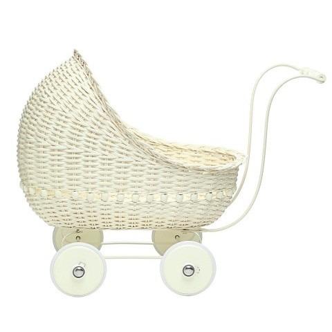 LOVE THIS! Smallstuff Doll Pram - White from Smallstuff - shop at littlewhimsy NZ