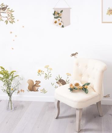 LOVE THIS! Wall Decals - Sparrows and Branches from Lilipinso - shop at littlewhimsy NZ