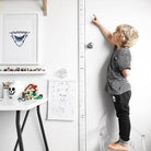 LOVE THIS! Keepsake Height Chart Decal from 100 Percent Heart - shop at littlewhimsy NZ